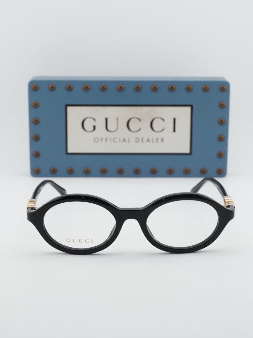 Gucci GG2153O 001 Oval Women Eyeglasses 51mm - Black - Picture 6 of 12